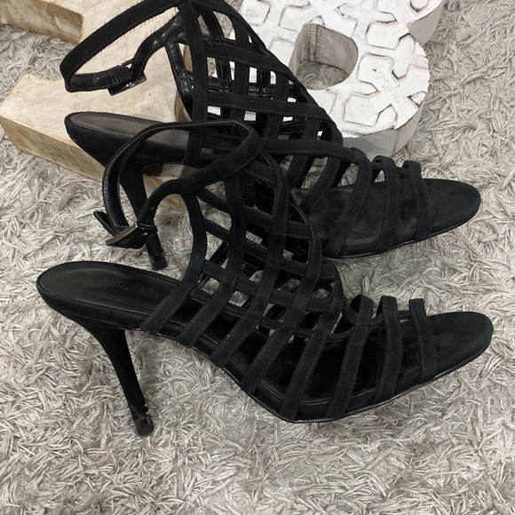 Michael Kors Womens Cage Heels (4inch heel) - Picture 4 of 8